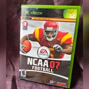 NCAA Football 07 (Microsoft Xbox, 2006) - Reggie Bush Cover - Tested & Working